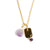 Petite Mineral Birthstone Pendant (Choose you Month) *Custom*