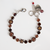 Medium Blossom Bracelet in "Velvet Encore" - Rhodium