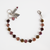 Medium Everyday Bracelet in "Velvet Encore" - Rhodium