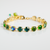 Medium Everyday Bracelet in "The Green Room" - Yellow Gold