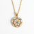 Guardian Angel Birthstone Pendant in "Ivory" - Yellow Gold