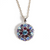 Guardian Angel Pendant in "Smashing Purple" - Rhodium