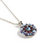Guardian Angel Pendant in "Smashing Purple" - Rhodium