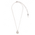 Guardian Angel Pendant "Pearl Aurora Borealis"- Rhodium