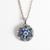 Guardian Angel Pendant in "Italian Ice" - Rhodium