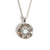 Guardian Angel Pendant "Sweet Pea" - Rbodium