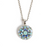 Guardian Angel Pendant "Daiquiri"- Rhodium