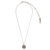 Guardian Angel Pendant "Tuxedo" - Rhodium