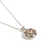 Guardian Angel Pendant in "Champagne Kisses" - Rhodium