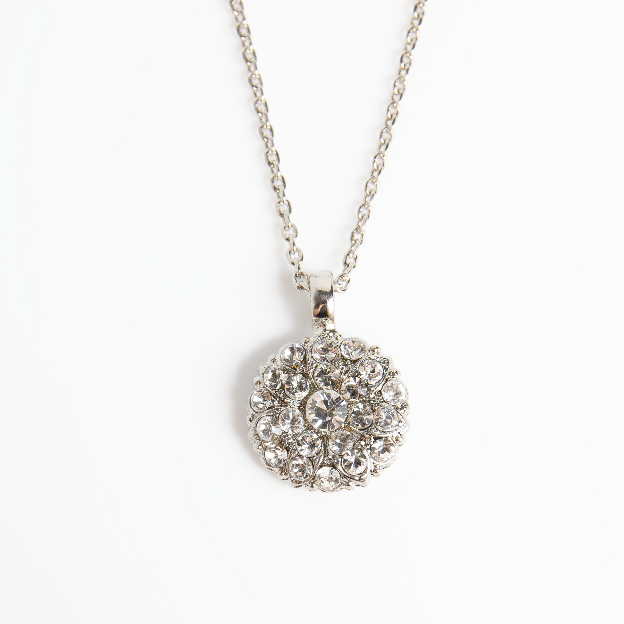 Guardian Angel Pendant "On A Clear Day" - Rhodium