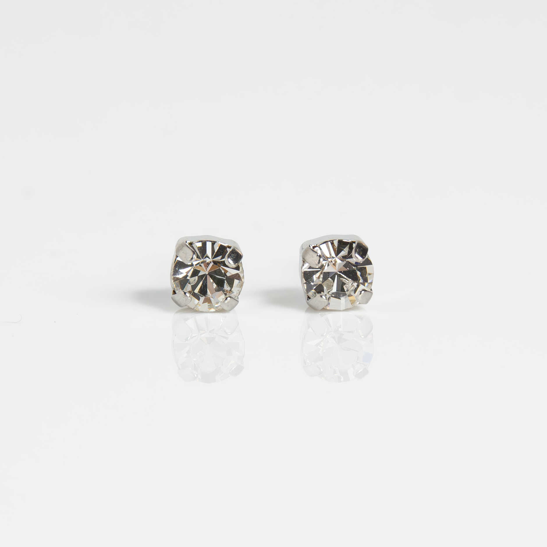 Medium Everyday Posts in Rhodium - Choose Your Color