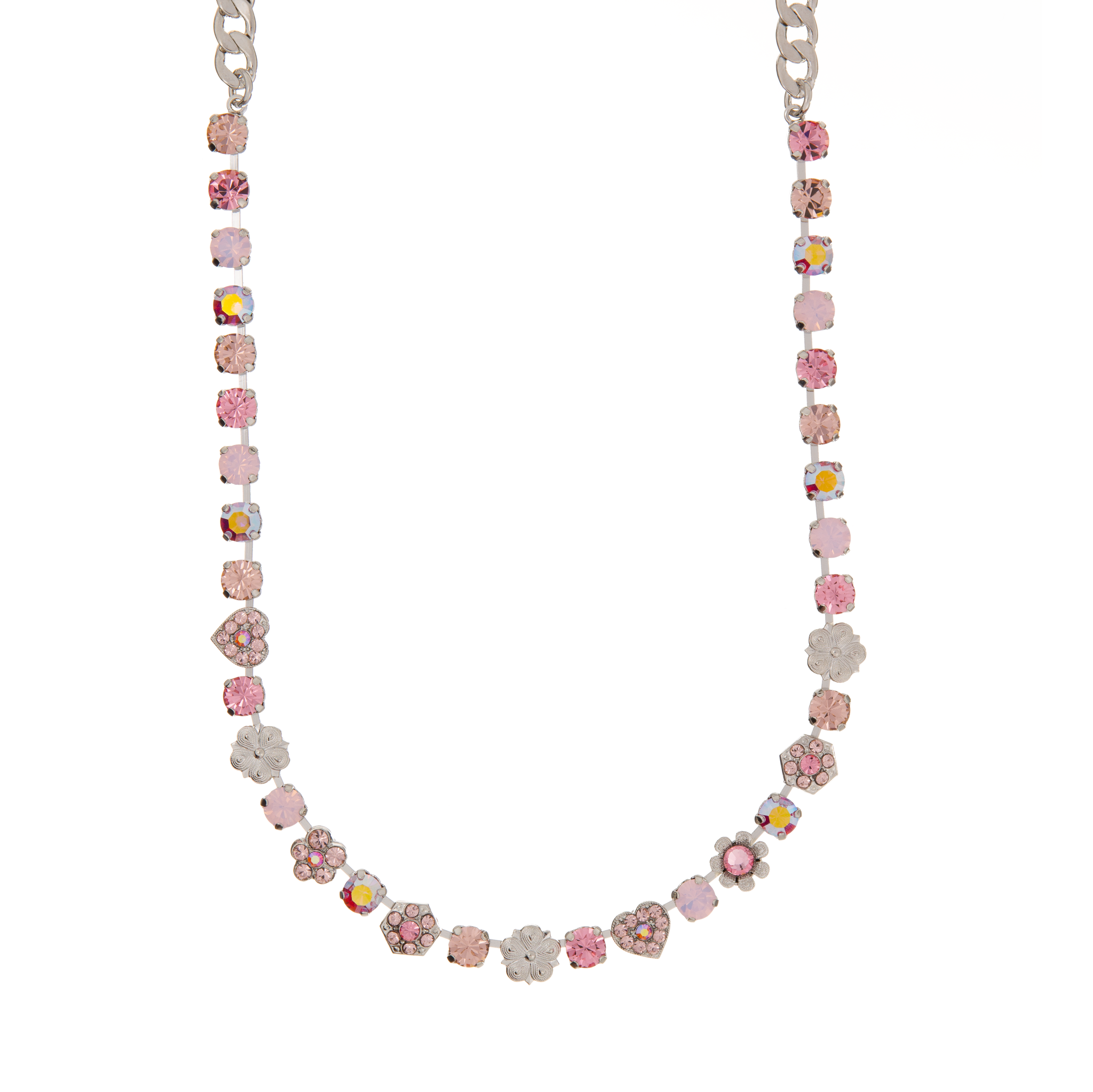 Small Blossom Necklace in "Flamingo" *Custom*