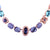 Medium Emerald Elemental Necklace in "Violet"  *Custom*