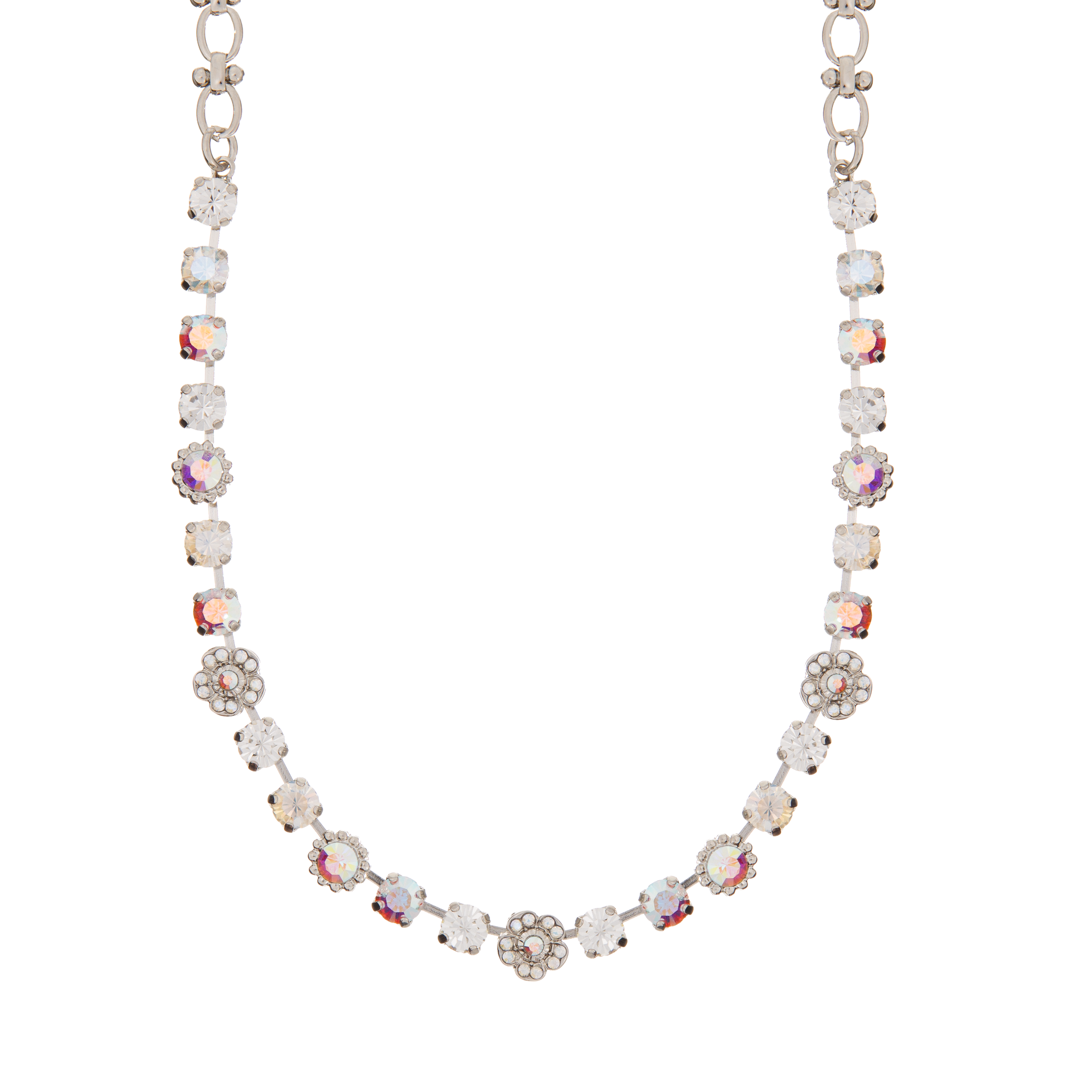 Small Flower Cluster Necklace in "Winds of Change" *Custom*