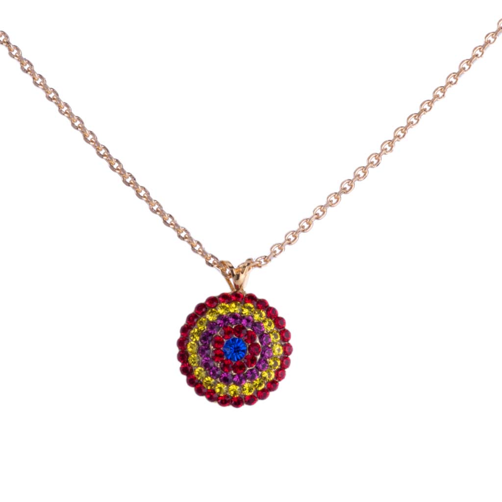 Extra Luxurious Pavé Pendant in "Pretty Woman" - Yellow Gold