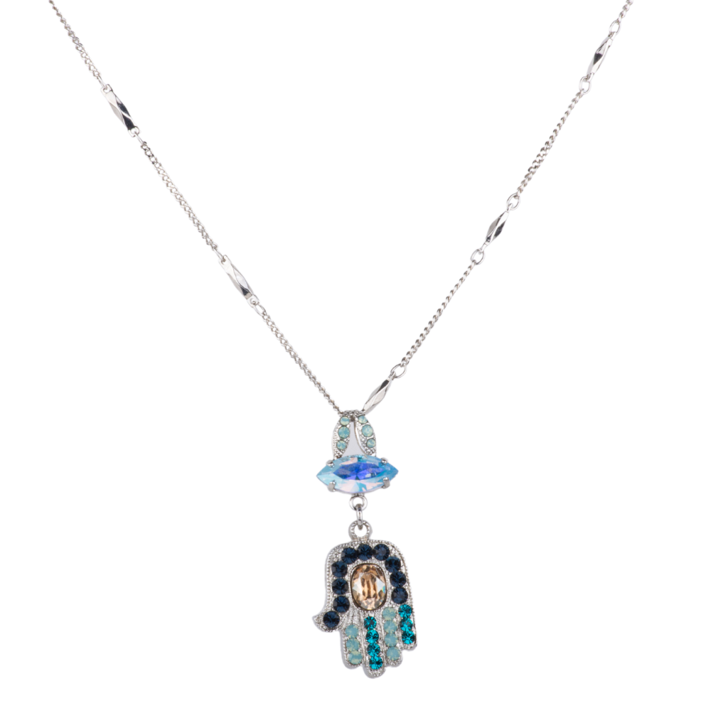 Swarovski deals hamsa pendant