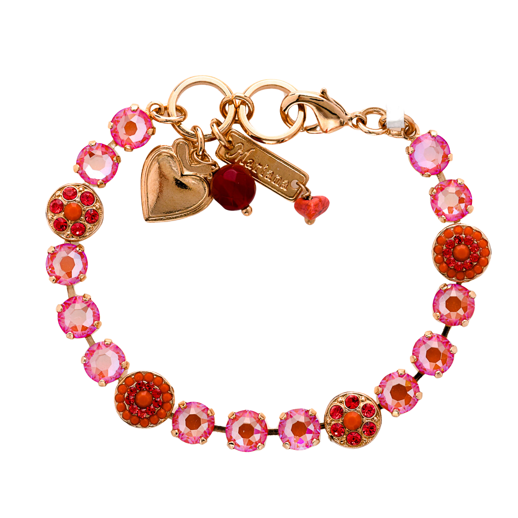 Medium Pavé Bracelet in Sun-Kissed "Sunset" *Custom*