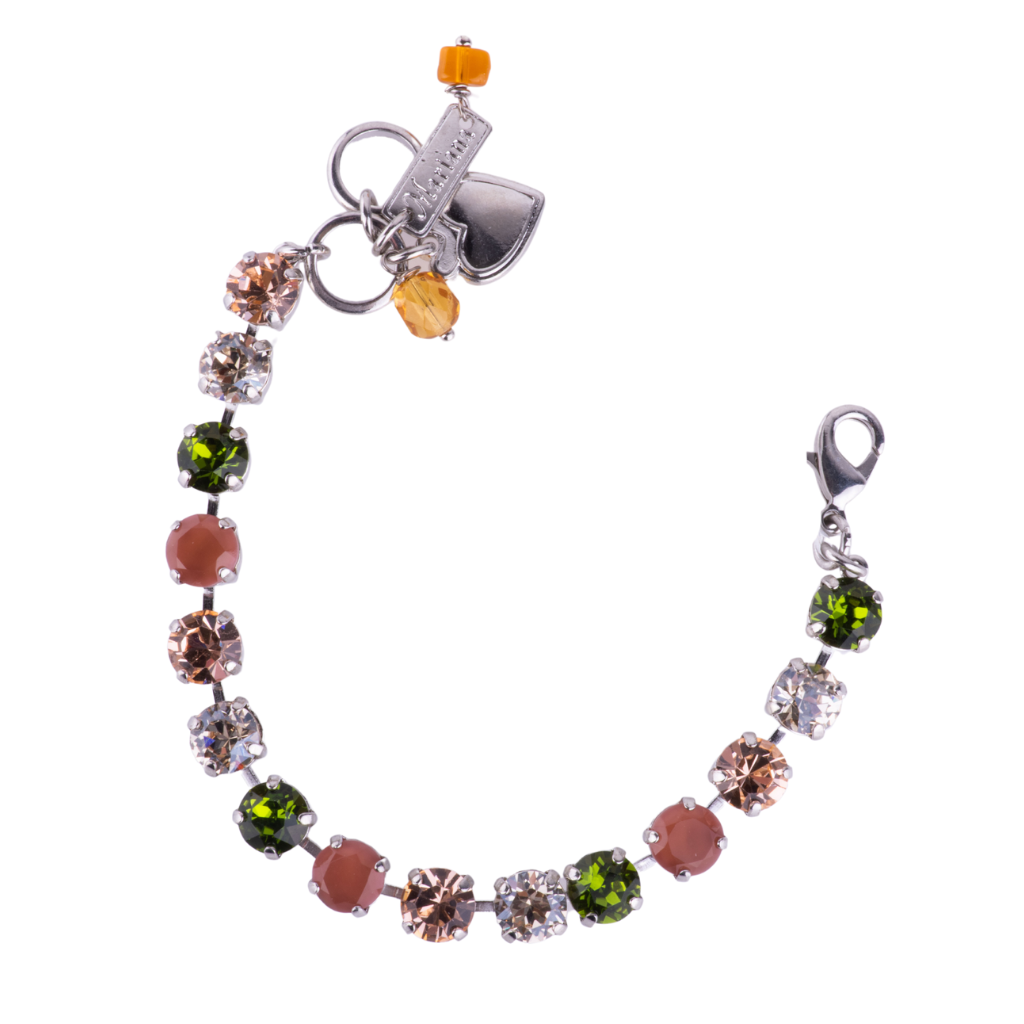 Medium Everyday Bracelet "Sedona"  - Rhodium