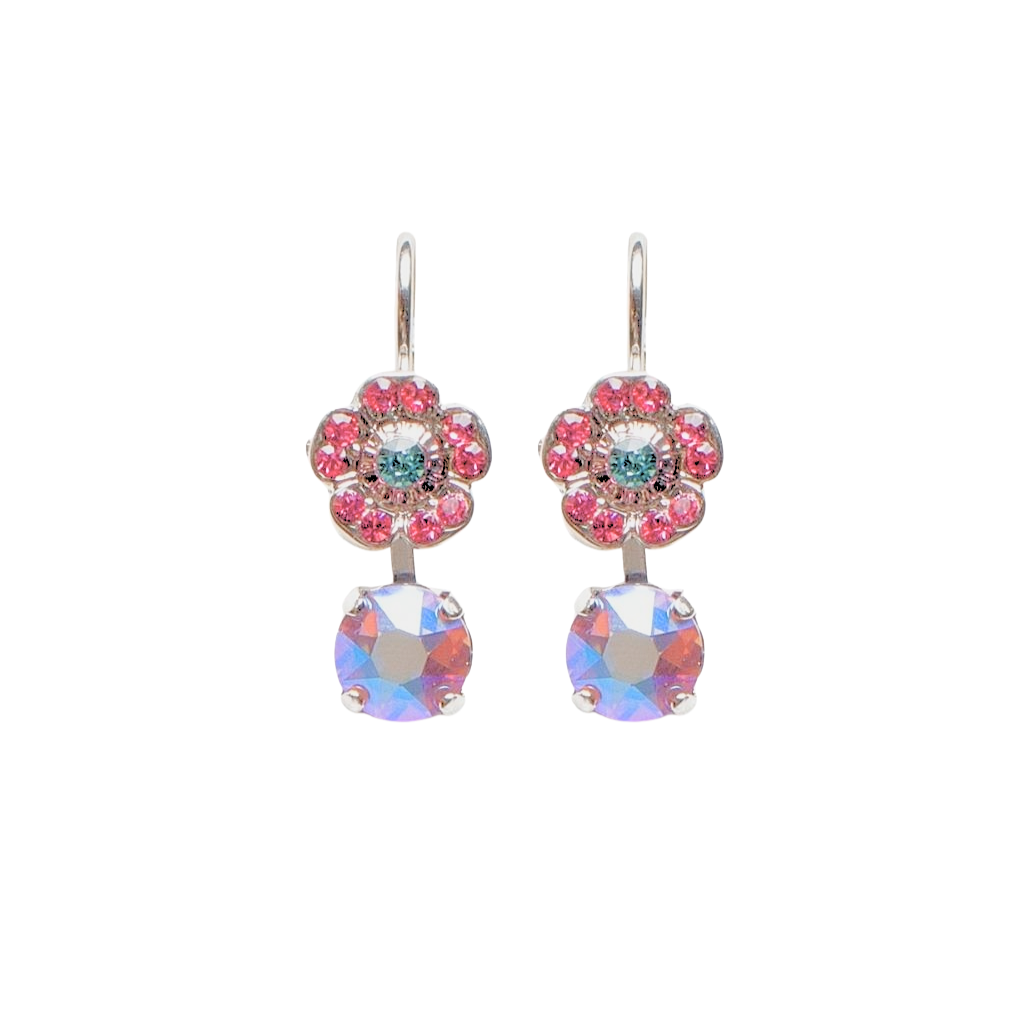 Cosmos Drop Earrings in "Coral Cove" *Custom*