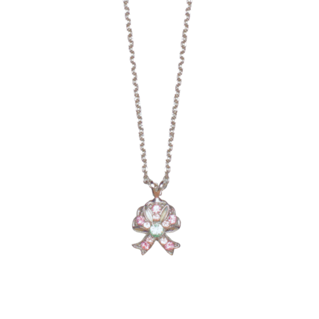 Bow Pendant in "Parasol" - Yellow Gold