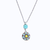 Guardian Angel Drop Pendant in "Vineyard Veranda" *Custom*