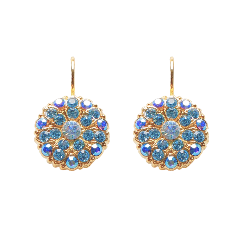 Guardian Angel Earrings in "Bay Blue" *Custom*