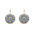 Guardian Angel Earrings in "Bay Blue" *Custom*