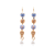 Small Daisy Dangle Earrings in "Sand Bar" *Custom*