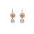 Pavé and Round Earrings in "Seaglass" *Custom*