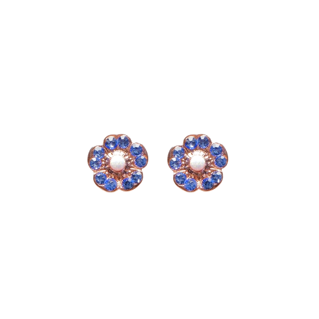 Large Cosmos Post Earrings in "Sand Bar" *Custom*