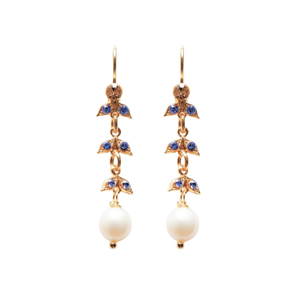 Dangle Ivy Earrings in "Sand Bar" *Custom*