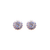 Medium Rosette Earrings in "Bay Blue" *Custom*