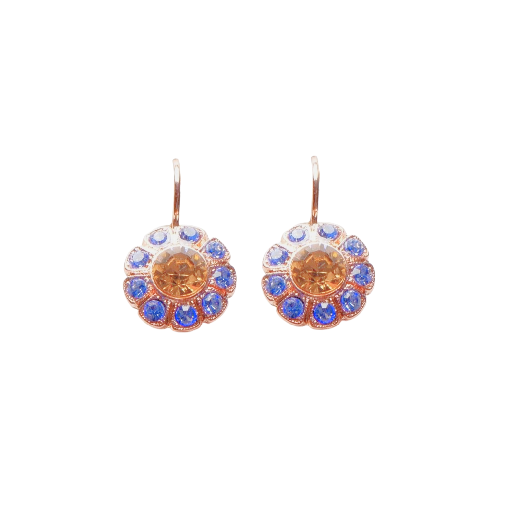 Large Daisy Earrings in "Sand Bar" *Custom*