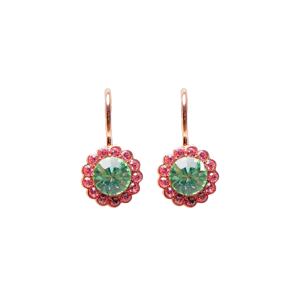 Medium Rosette Earrings in "Coral Cove" *Custom*