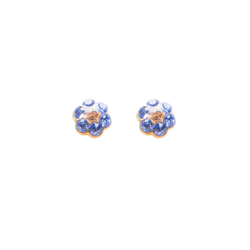 Petite Flower Earrings in "Sand Bar" *Custom*