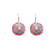Pavé Earrings in "Coral Cove" *Custom*
