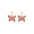 Butterfly Leverback Earrings in "Coral Cove" *Custom*