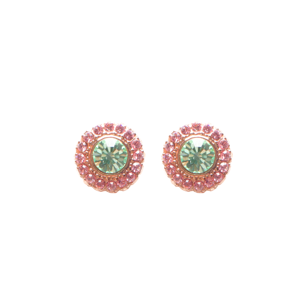 Halo Disc Earrings in "Saltwater Taffy" *Custom*