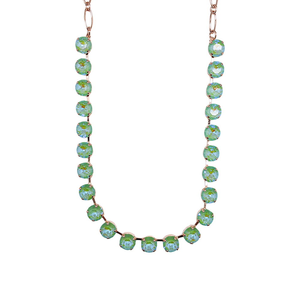 Large Everyday Necklace in Sun-Kissed "Peridot" *Custom*