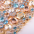 Medium Oval Pavé Bracelet in "First Toast" *Custom*