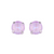 Medium Everyday Post Earrings in "Sun-Kissed Lavender" - Rhodium