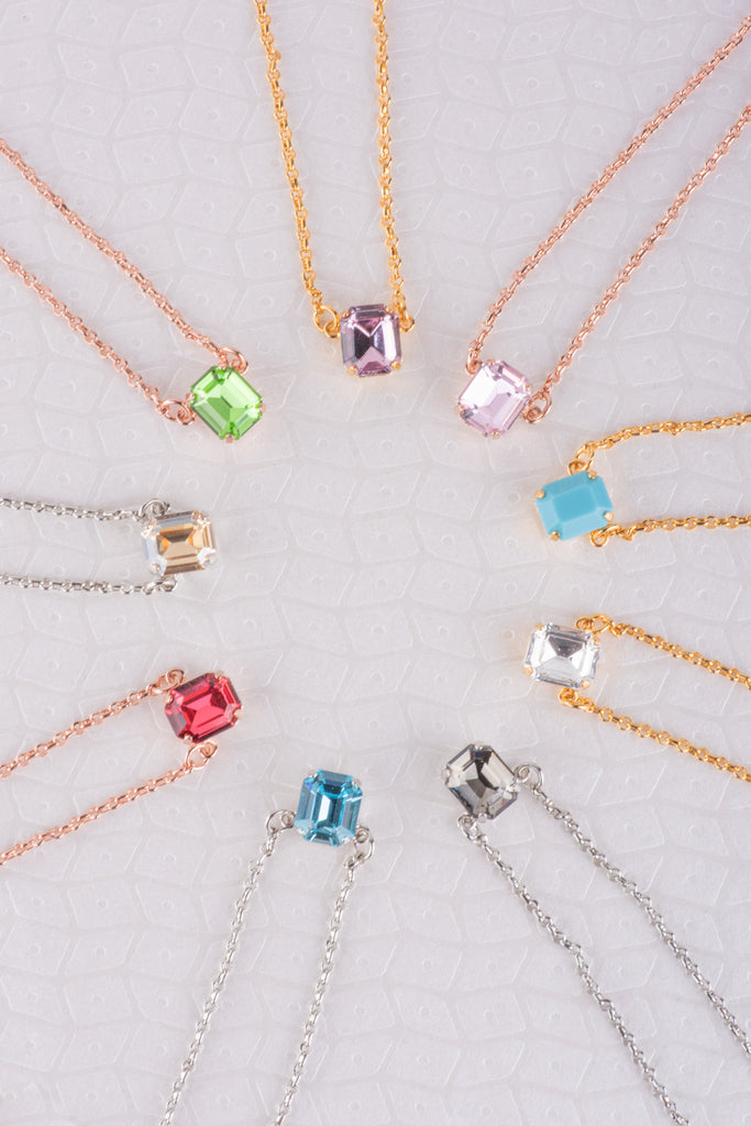 Emerald Cut Pendant *Custom*