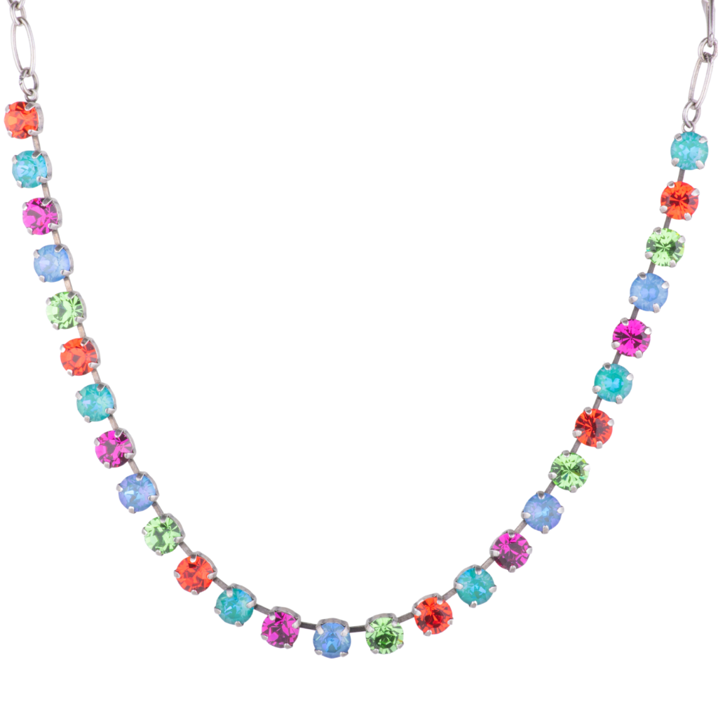 Medium Everyday Necklace in "Rainbow Sherbet" *Custom*