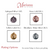 Medium Stacked Square Earrings in "Champagne Kisses" *Custom*