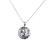 Guardian Angel Birthstone Pendant in "Americana" - Rhodium