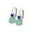 Lovable Double Stone Leverback Earrings in "Serenity" *Preorder*
