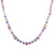 Medium Cluster and Pavé Necklace in "Dawn" *Custom*