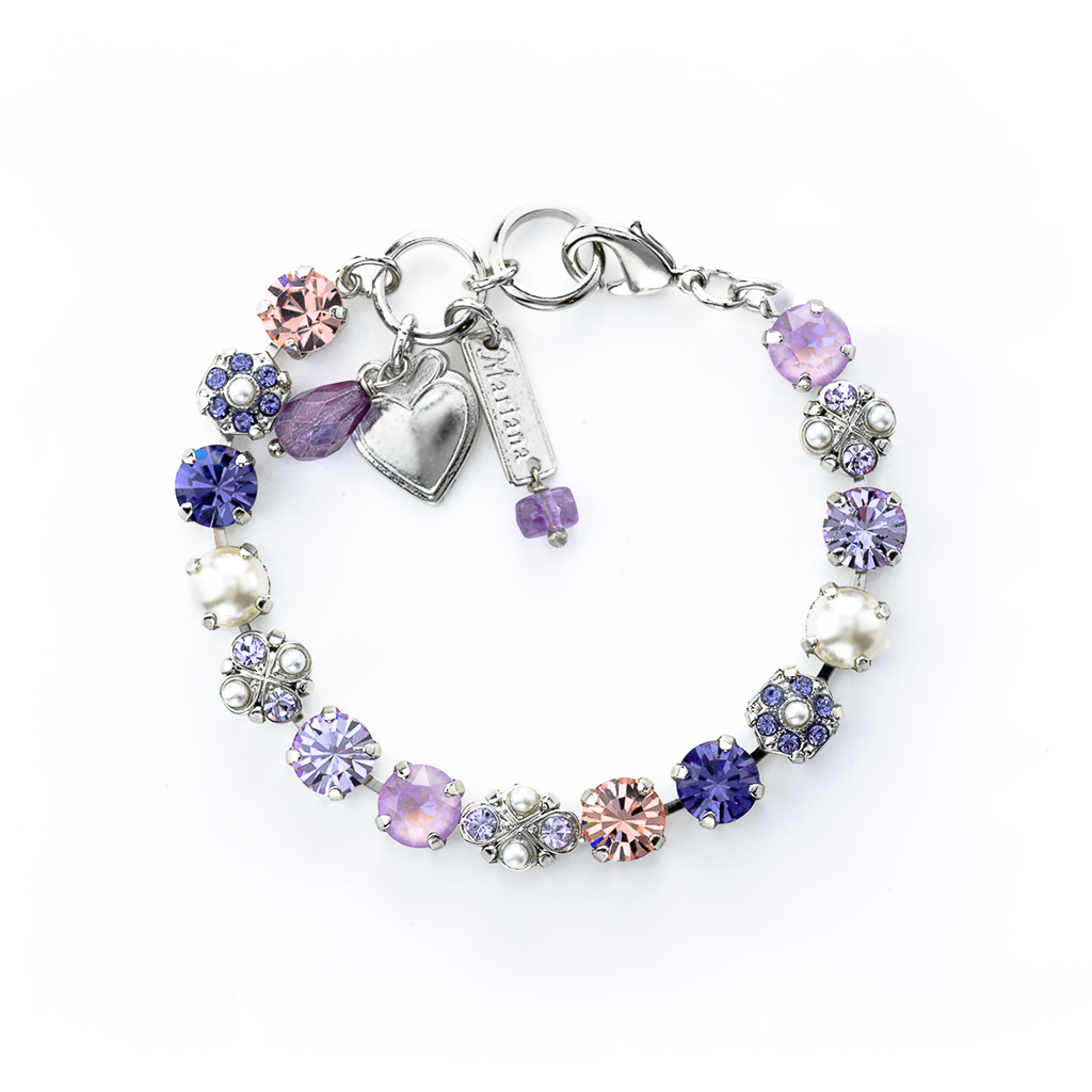 Medium Cluster Bracelet in "Romance" *Preorder*
