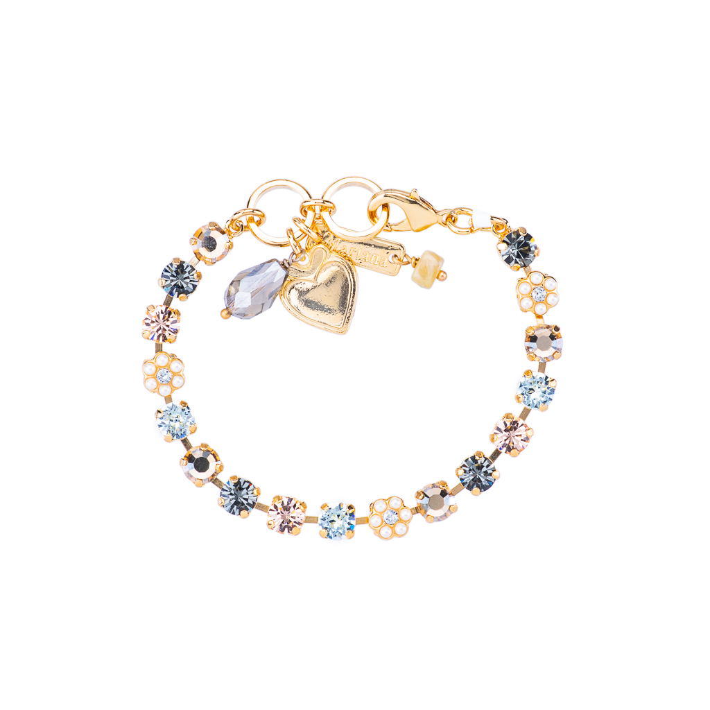 Petite Rosette Bracelet in "Earl Grey" *Preorder*