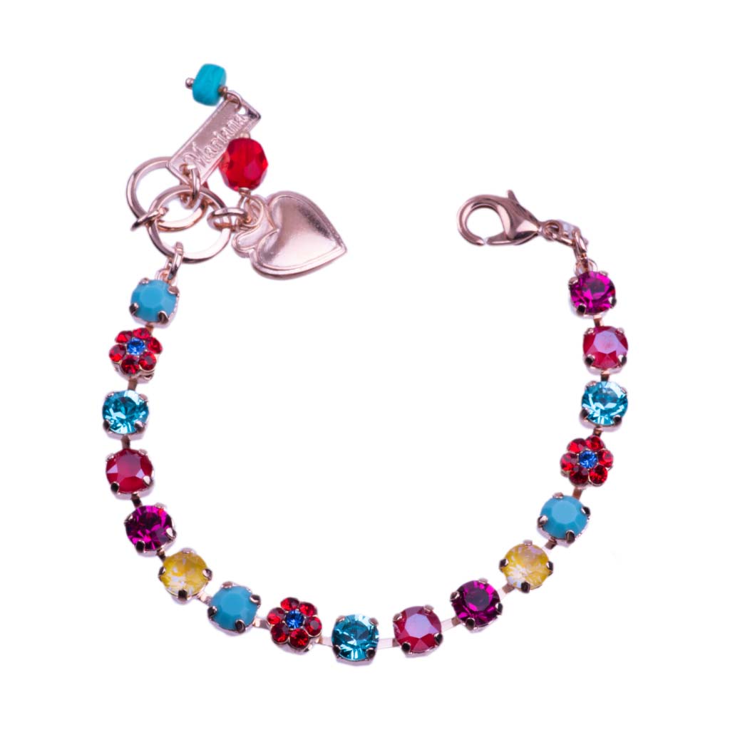 Petite Rosette Bracelet in "Pretty Woman"  *Custom*